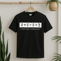 Addition Division Subtraction Equals Math Learning Ability T-Shirt