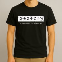 Addition Division Subtraction Equals Math Learning Ability T-Shirt