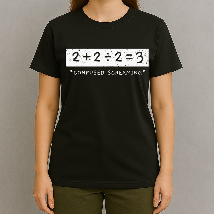 Addition Division Subtraction Equals Math Learning Ability T-Shirt