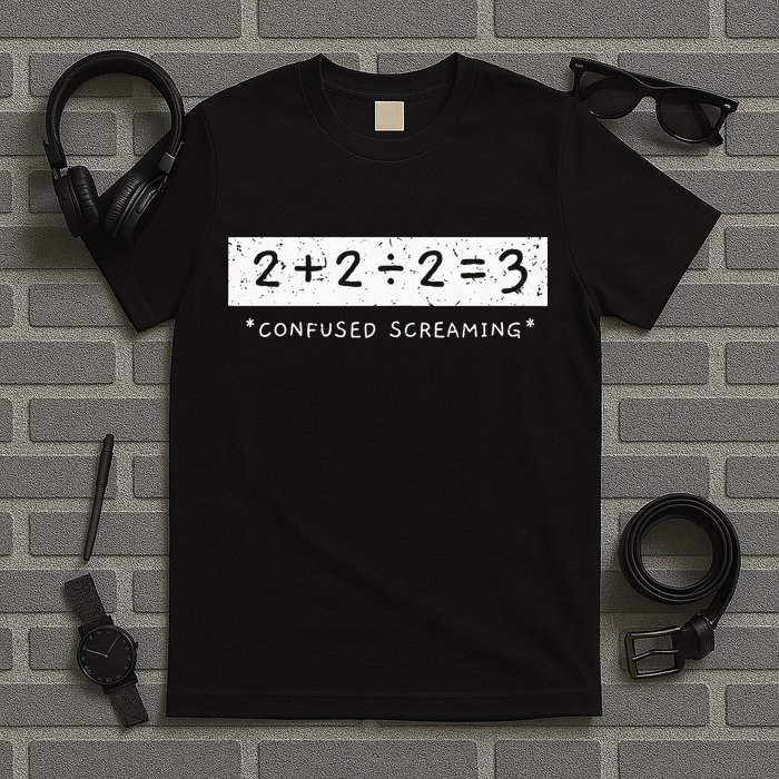 Addition Division Subtraction Equals Math Learning Ability T-Shirt