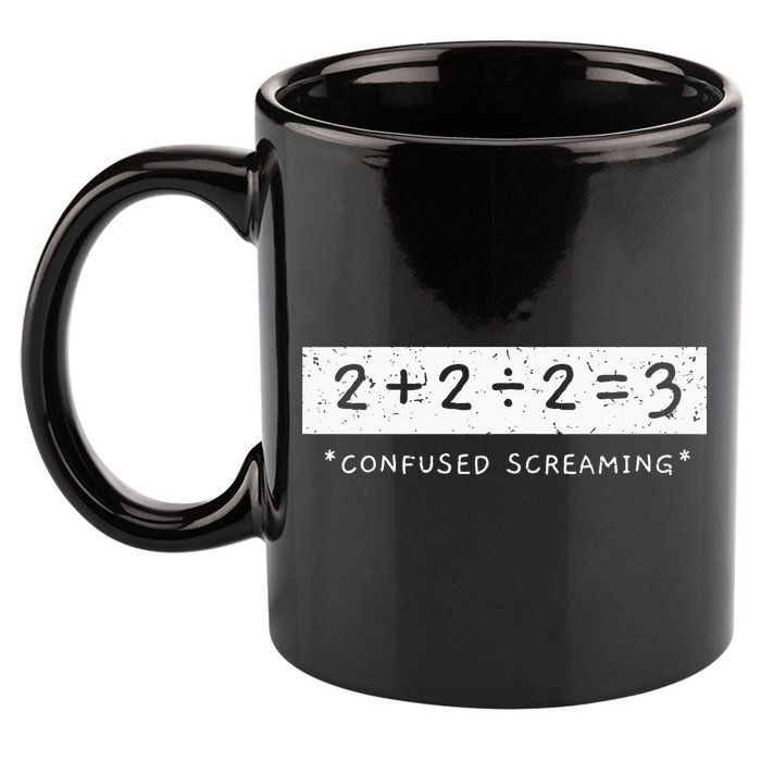 Addition Division Subtraction Equals Math Learning Ability 11oz C Handle Ceramic Mug