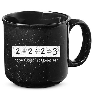 Addition Division Subtraction Equals Math Learning Ability 15oz Campfire Ceramic Mug
