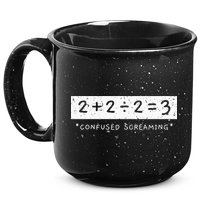 Addition Division Subtraction Equals Math Learning Ability 15oz Campfire Ceramic Mug