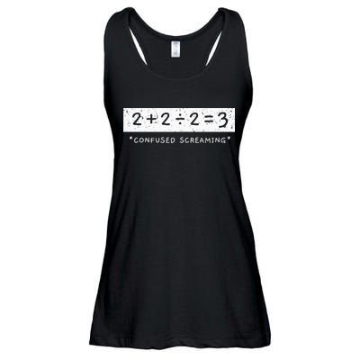 Addition Division Subtraction Equals Math Learning Ability Ladies Essential Flowy Tank