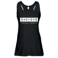 Addition Division Subtraction Equals Math Learning Ability Ladies Essential Flowy Tank