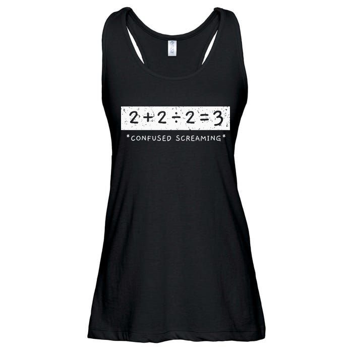 Addition Division Subtraction Equals Math Learning Ability Ladies Essential Flowy Tank