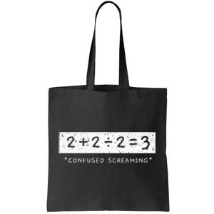 Addition Division Subtraction Equals Math Learning Ability Tote Bag