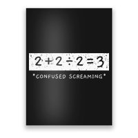 Addition Division Subtraction Equals Math Learning Ability Poster