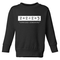 Addition Division Subtraction Equals Math Learning Ability Toddler Sweatshirt