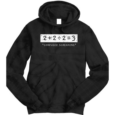 Addition Division Subtraction Equals Math Learning Ability Tie Dye Hoodie