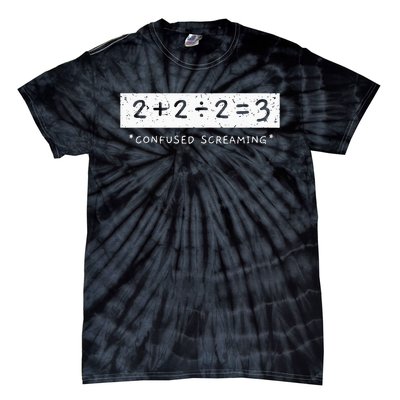 Addition Division Subtraction Equals Math Learning Ability Tie-Dye T-Shirt