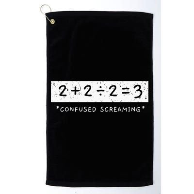 Addition Division Subtraction Equals Math Learning Ability Golf Towel