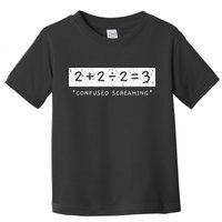 Addition Division Subtraction Equals Math Learning Ability Toddler T-Shirt