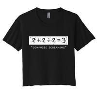Addition Division Subtraction Equals Math Learning Ability Crop Top