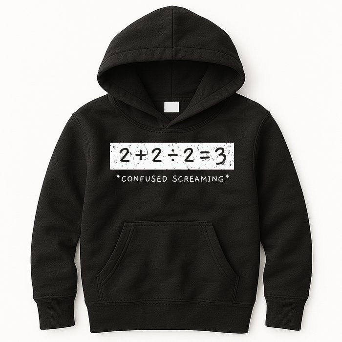 Addition Division Subtraction Equals Math Learning Ability Kids Hoodie