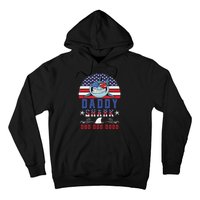 American Daddy Shark Doo Doo Doo America 4Th Of July Hoodie