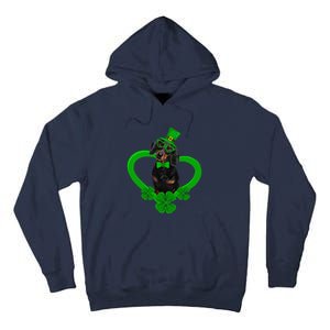 Awesome Dachshund Saint Patrick's Day Dog Dad Mom Tall Hoodie