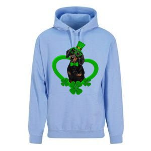 Awesome Dachshund Saint Patrick's Day Dog Dad Mom Unisex Surf Hoodie