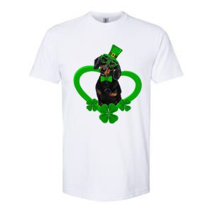 Awesome Dachshund Saint Patrick's Day Dog Dad Mom Softstyle CVC T-Shirt