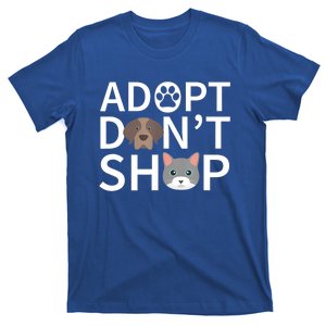 Adopt Don't Shop Gift Animal Rescue Funny Gift For Animal Lovers T-Shirt