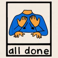 All done sign language speech pathology aac sped teacher Garment-Dyed Women's Muscle Tee