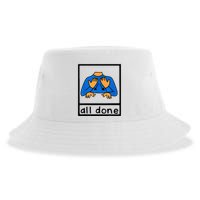 All done sign language speech pathology aac sped teacher Sustainable Bucket Hat
