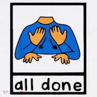 All done sign language speech pathology aac sped teacher Crop Top