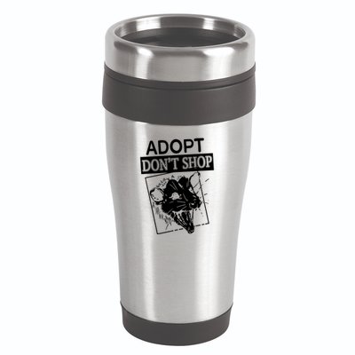 Adopt DonT Shop 16oz Travel Tumbler