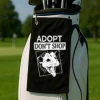Adopt DonT Shop Golf Towel