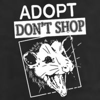 Adopt DonT Shop Golf Towel