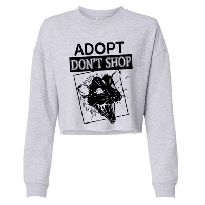 Adopt DonT Shop Cropped Pullover Crew