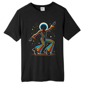 Afro Dancing Soul Music Groove Funky Retro Disco Tall Fusion ChromaSoft Performance T-Shirt