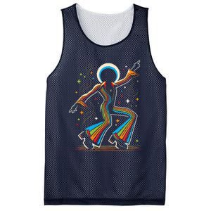 Afro Dancing Soul Music Groove Funky Retro Disco Mesh Reversible Basketball Jersey Tank