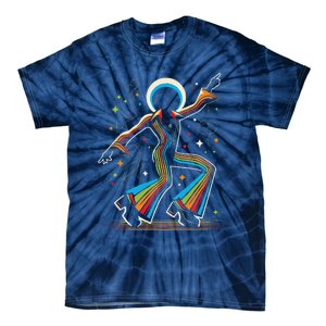 Afro Dancing Soul Music Groove Funky Retro Disco Tie-Dye T-Shirt