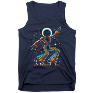 Afro Dancing Soul Music Groove Funky Retro Disco Tank Top