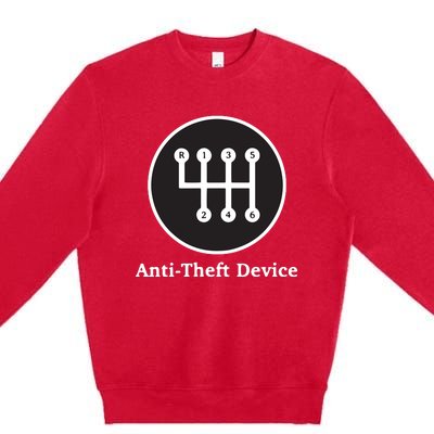 AntiTheft Device Shift For Car Lovers Gearheads Premium Crewneck Sweatshirt