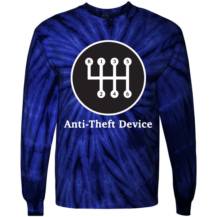 AntiTheft Device Shift For Car Lovers Gearheads Tie-Dye Long Sleeve Shirt