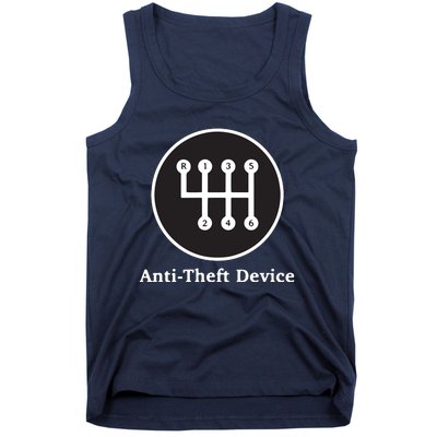 AntiTheft Device Shift For Car Lovers Gearheads Tank Top