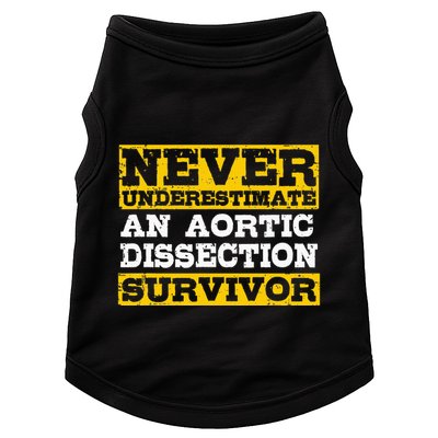 Aortic Dissection Survivor Recovery Get Well Doggie Tank