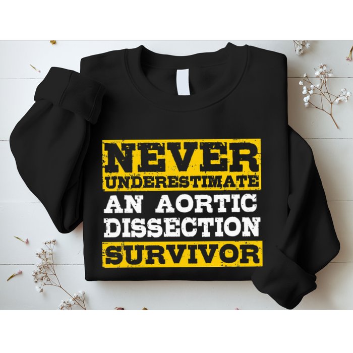 Aortic Dissection Survivor Recovery Get Well Sweatshirt