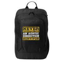 Aortic Dissection Survivor Recovery Get Well City Backpack
