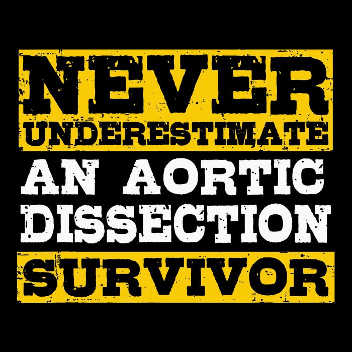 Aortic Dissection Survivor Recovery Get Well Impact Tech Backpack