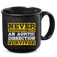 Aortic Dissection Survivor Recovery Get Well 15oz Campfire Ceramic Mug