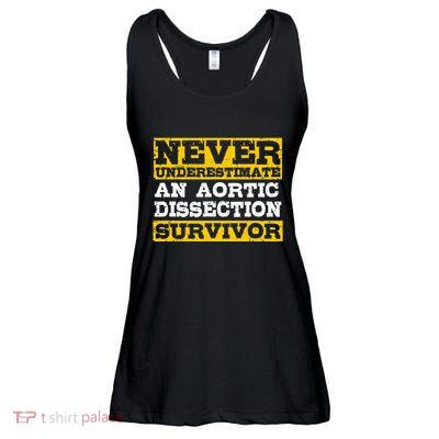 Aortic Dissection Survivor Recovery Get Well Ladies Essential Flowy Tank