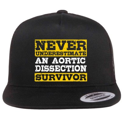 Aortic Dissection Survivor Recovery Get Well Flatbill Hat