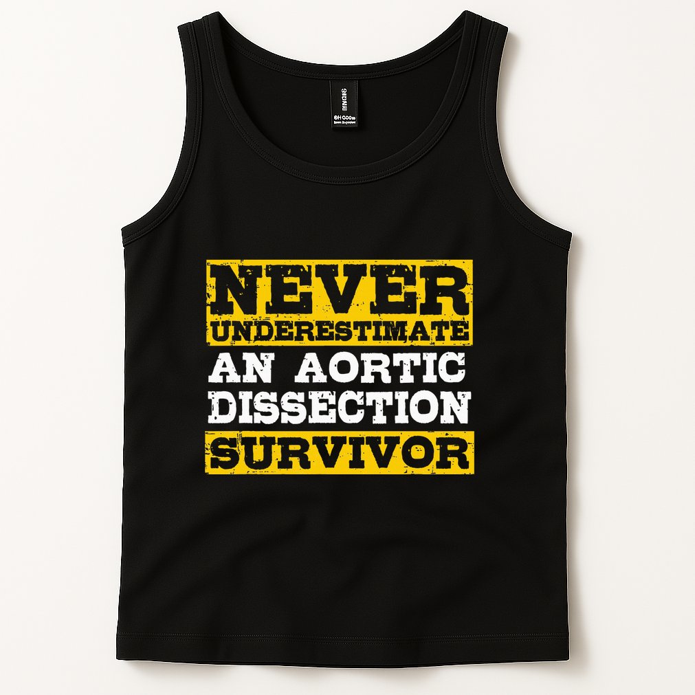 Aortic Dissection Survivor Recovery Get Well Tank Top
