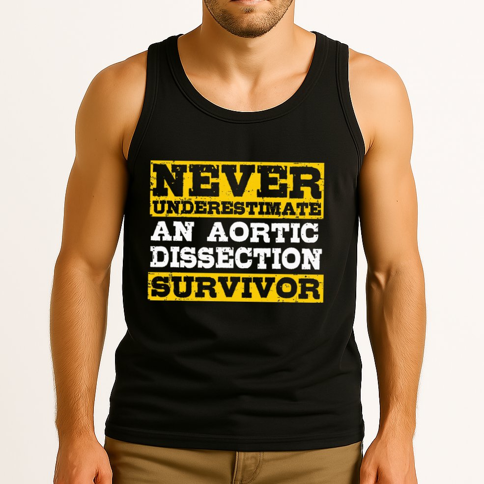 Aortic Dissection Survivor Recovery Get Well Tank Top