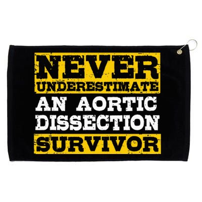 Aortic Dissection Survivor Recovery Get Well Grommeted Golf Towel