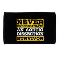 Aortic Dissection Survivor Recovery Get Well Microfiber Hand Towel