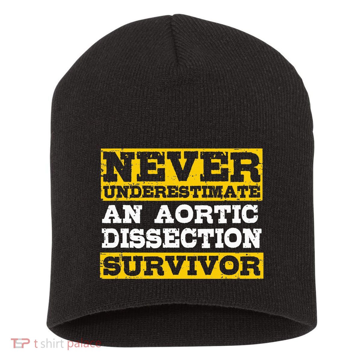 Aortic Dissection Survivor Recovery Get Well Short Acrylic Beanie